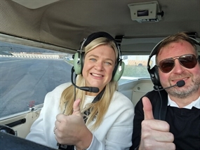 Customer Photo of Flying Lessons Blackpool Airport
